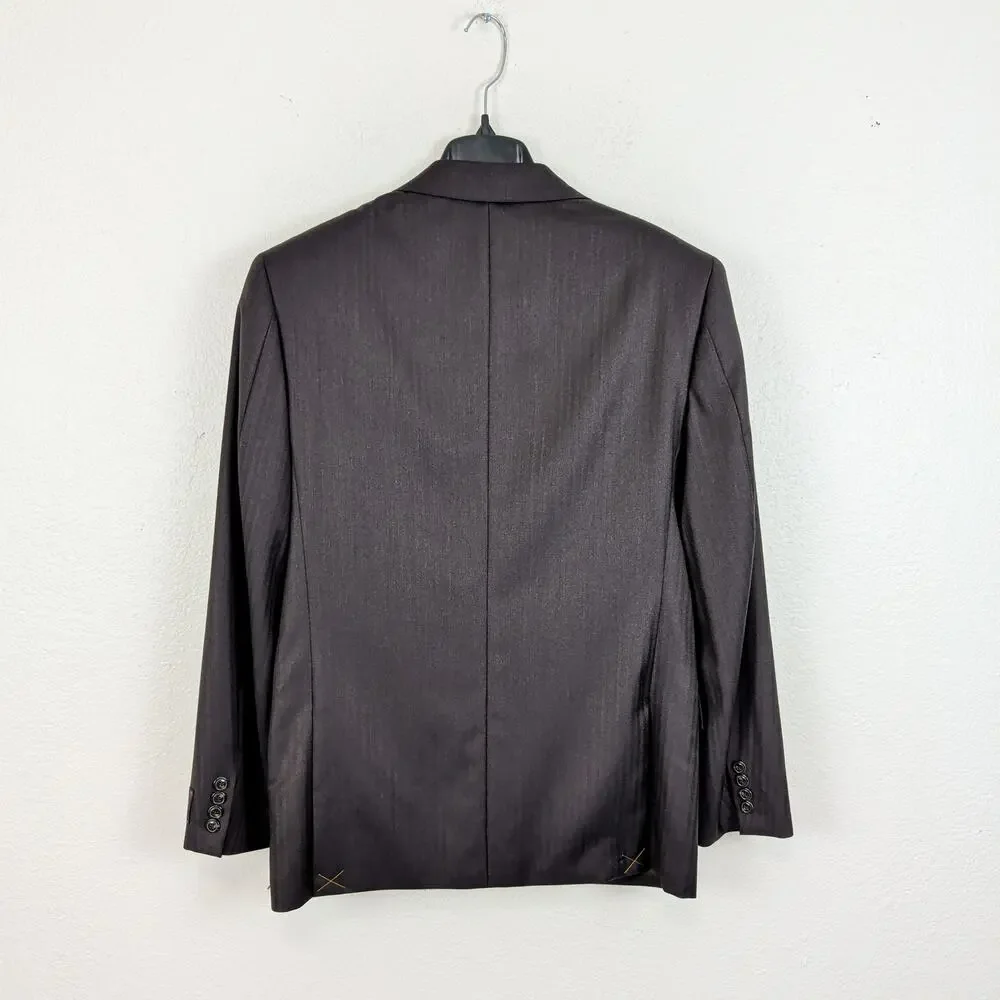 J.Crew Crosby Classic fit Suit Jacket Italy Wool herringbone 38R NWT $498